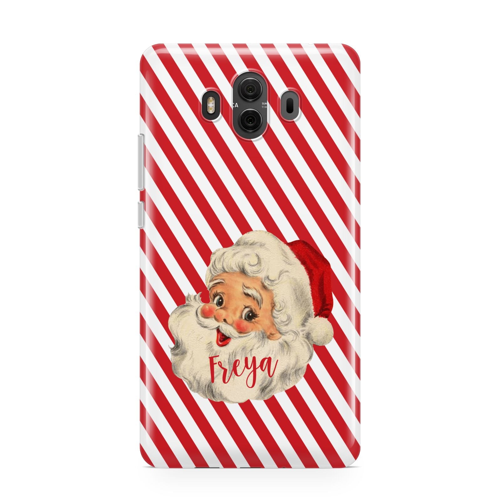 Vintage Santa Personalised Huawei Mate 10 Protective Phone Case