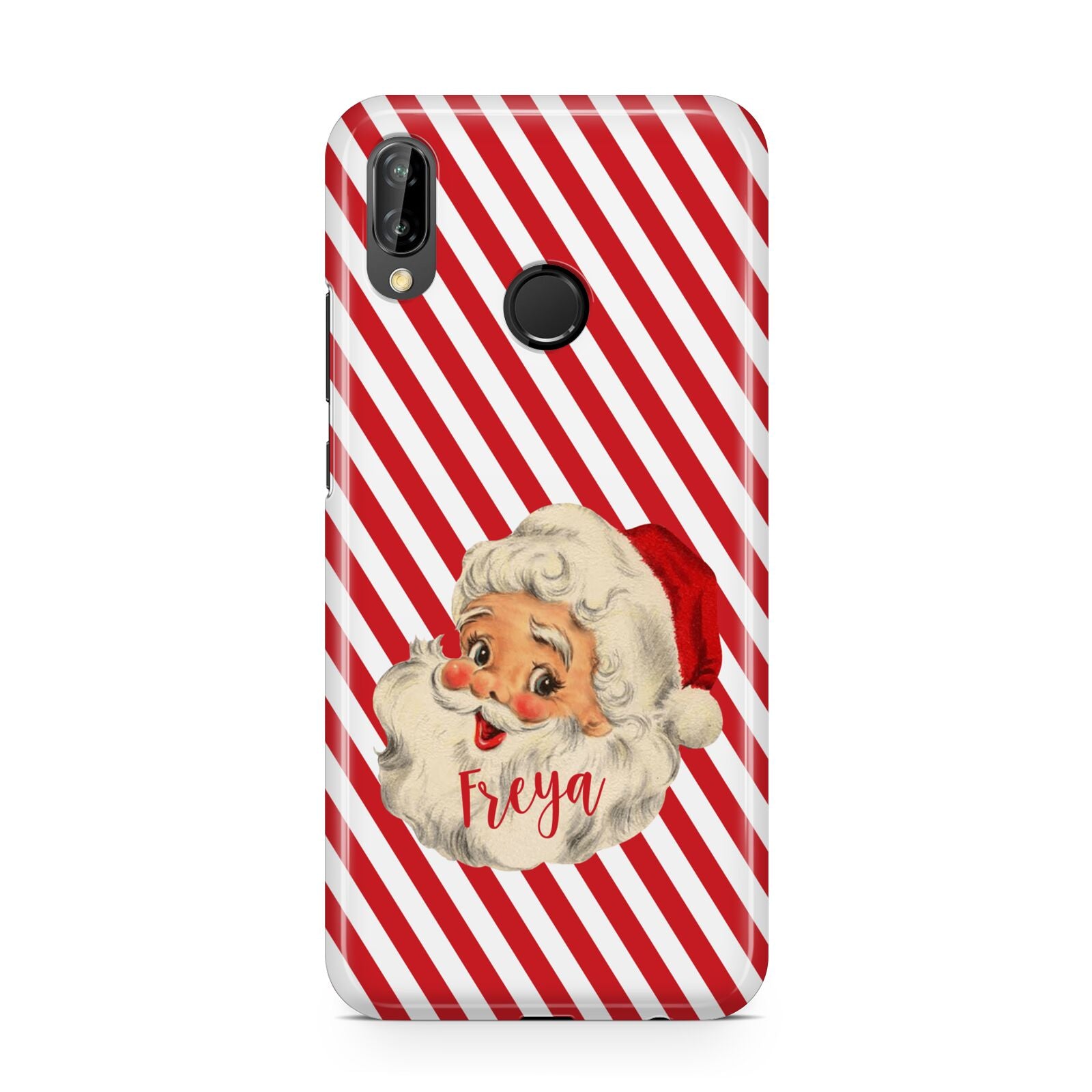 Vintage Santa Personalised Huawei P20 Lite Phone Case