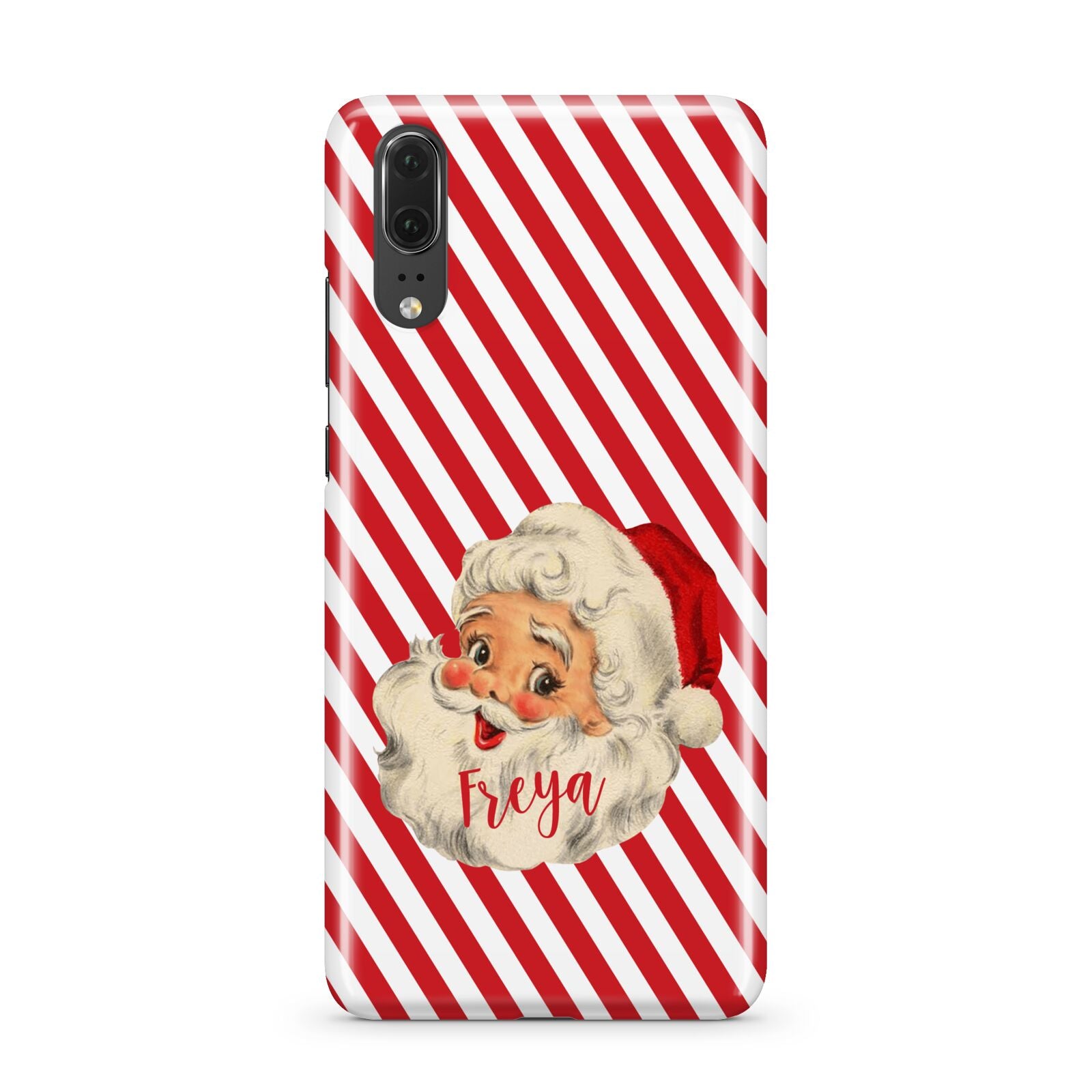 Vintage Santa Personalised Huawei P20 Phone Case