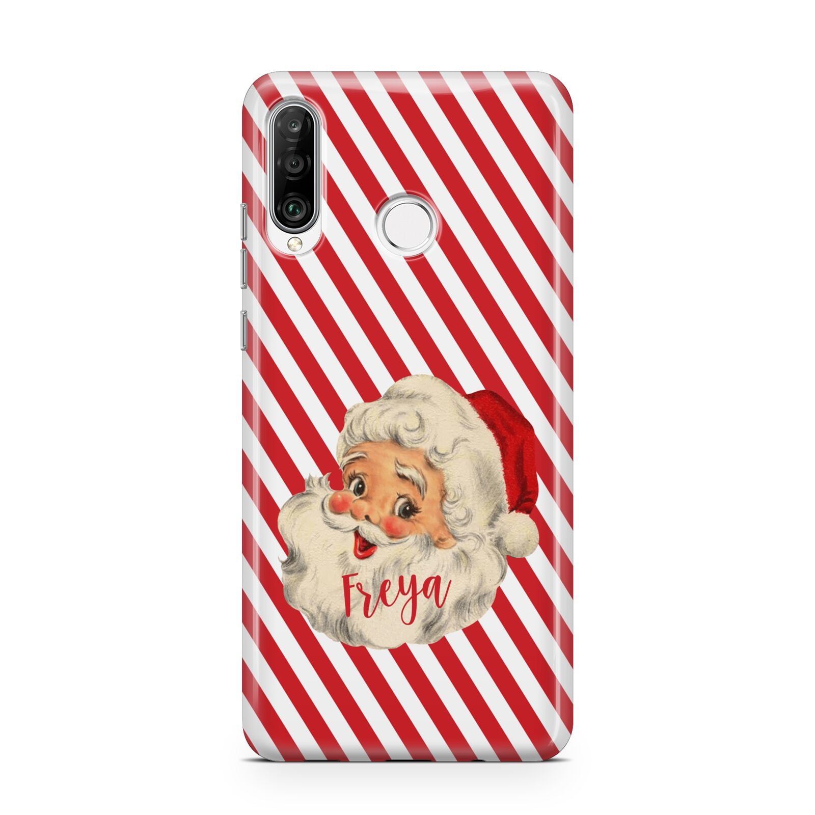 Vintage Santa Personalised Huawei P30 Lite Phone Case