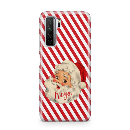 Vintage Santa Personalised Huawei P40 Lite 5G Phone Case