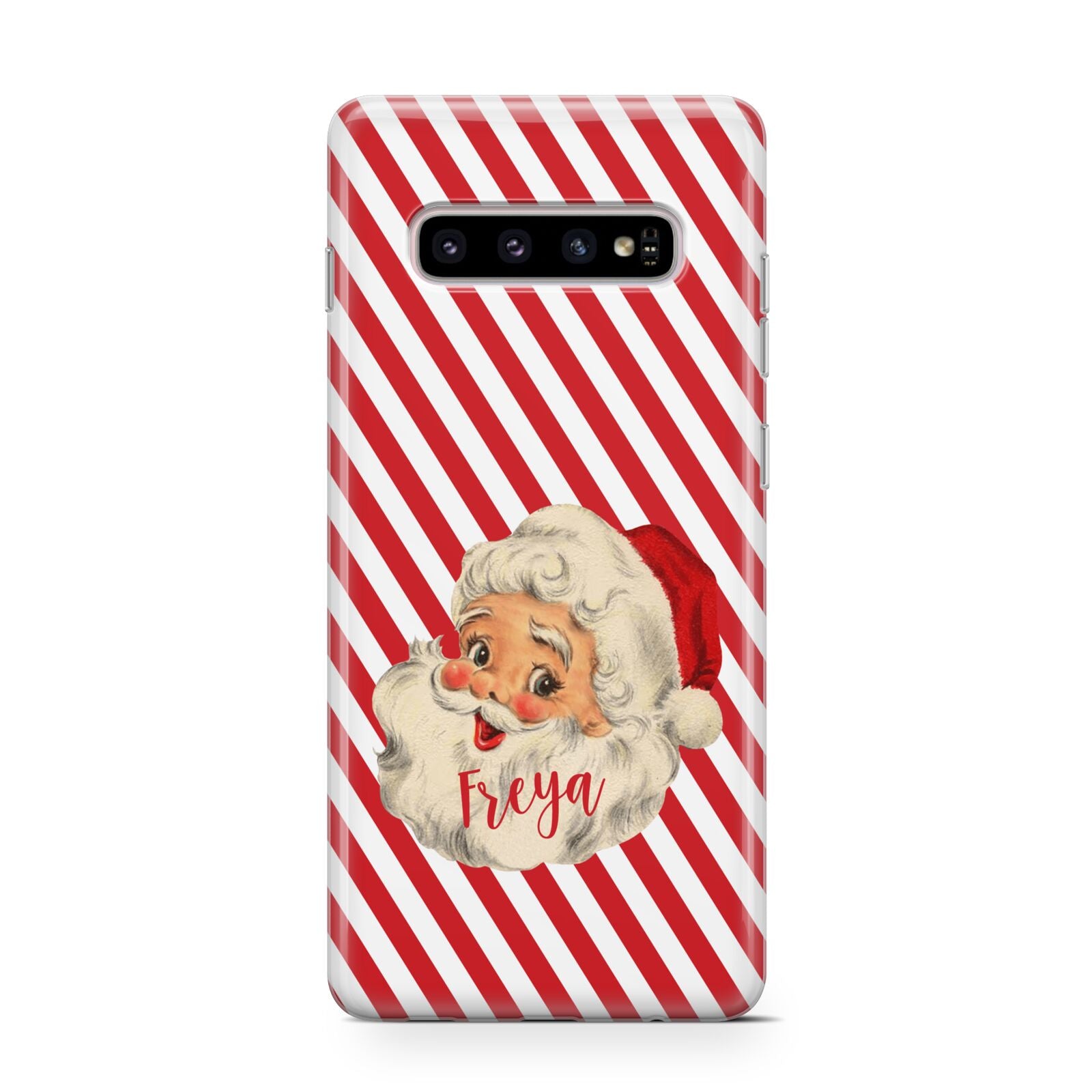 Vintage Santa Personalised Protective Samsung Galaxy Case