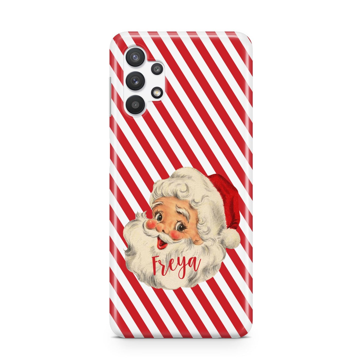 Vintage Santa Personalised Samsung A32 5G Case