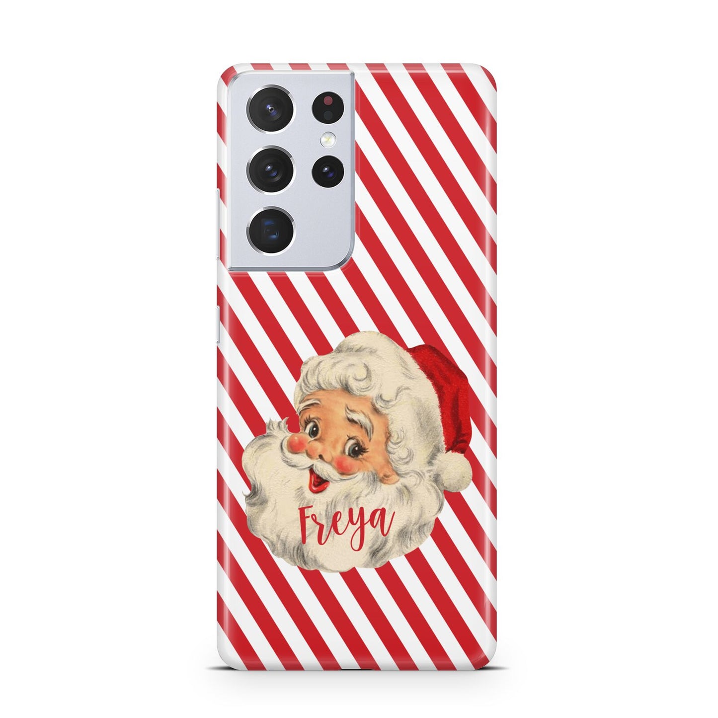 Vintage Santa Personalised Samsung S21 Ultra Case