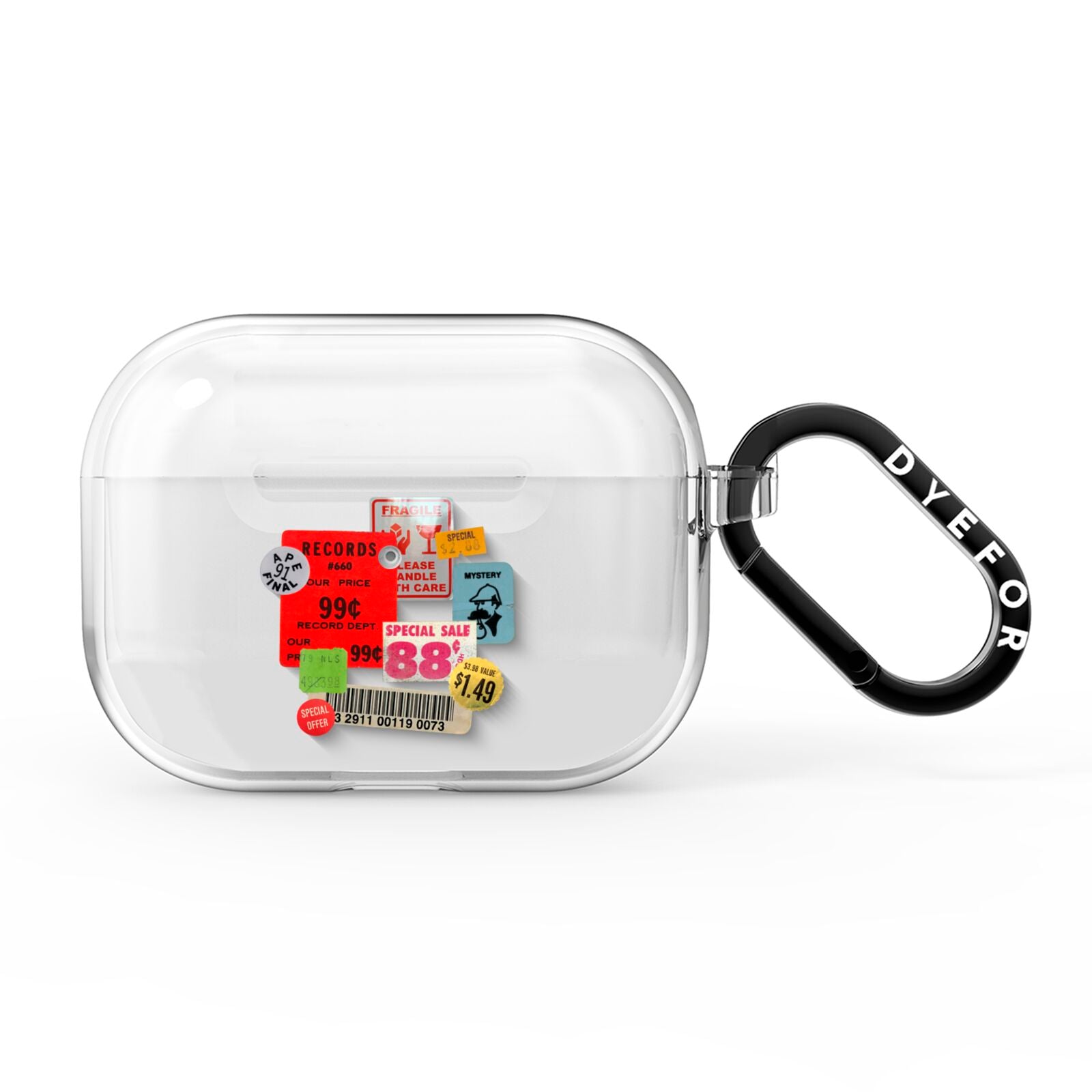 Vintage Stickers AirPods Case – Dyefor - Main Image