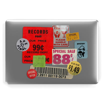 Vintage Stickers Apple MacBook Case