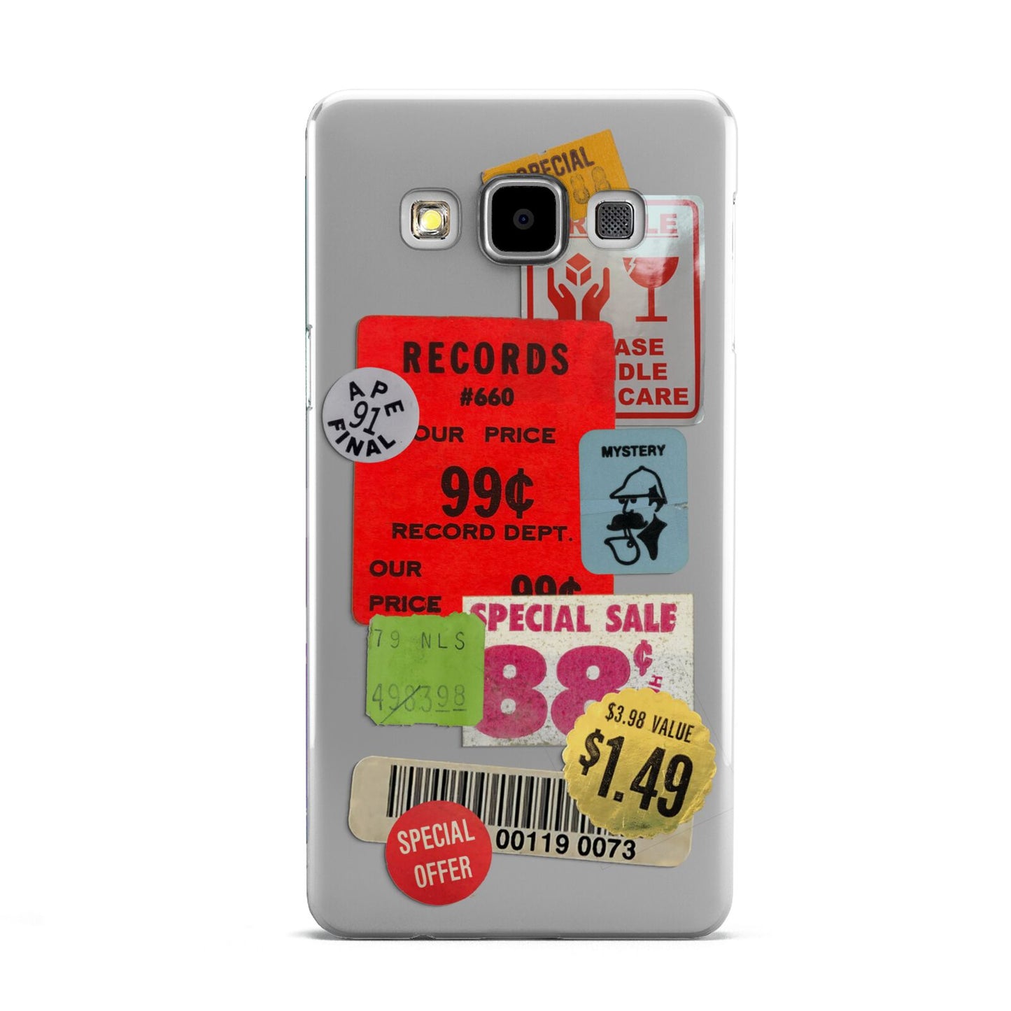 Vintage Stickers Samsung Galaxy A5 Case