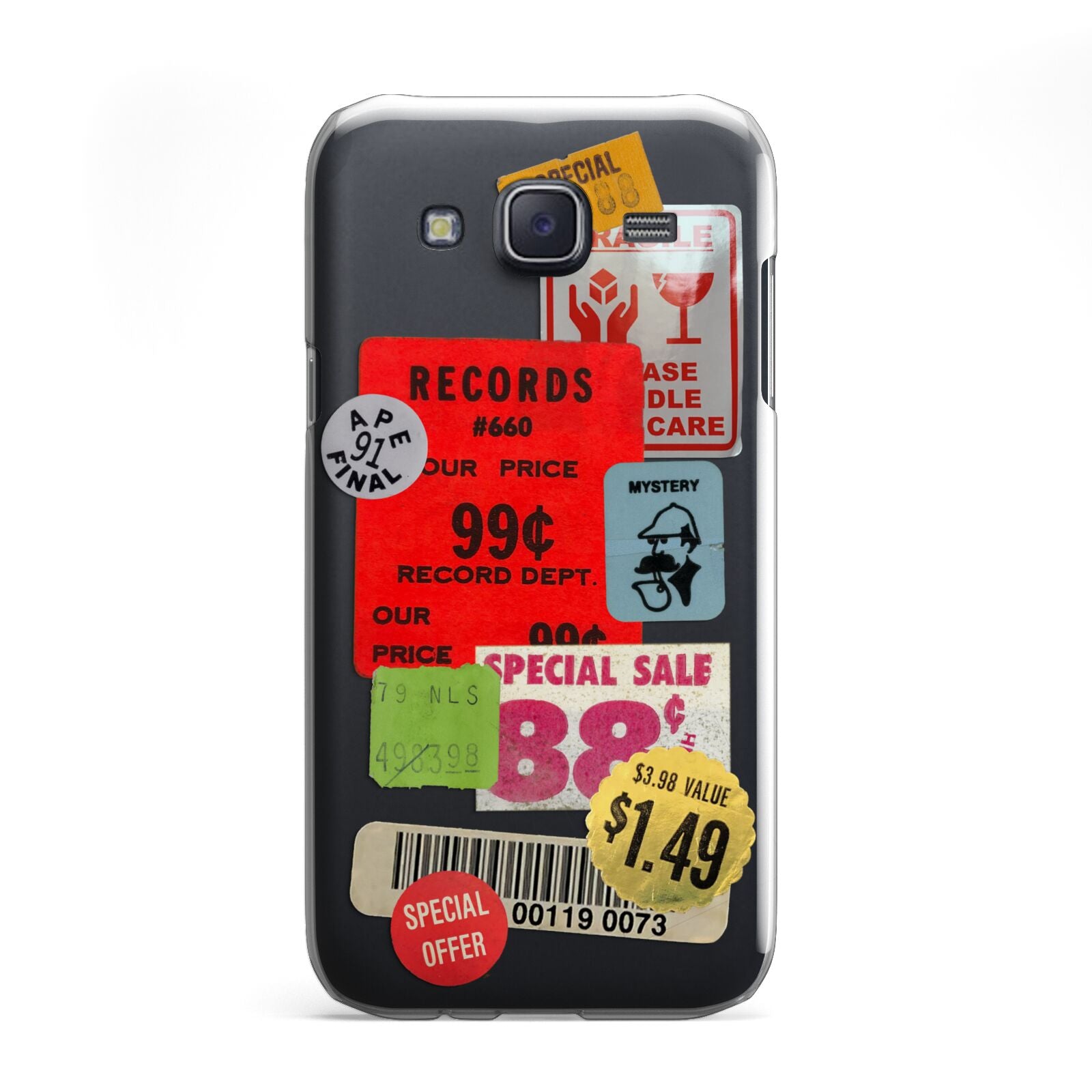 Vintage Stickers Samsung Galaxy J5 Case