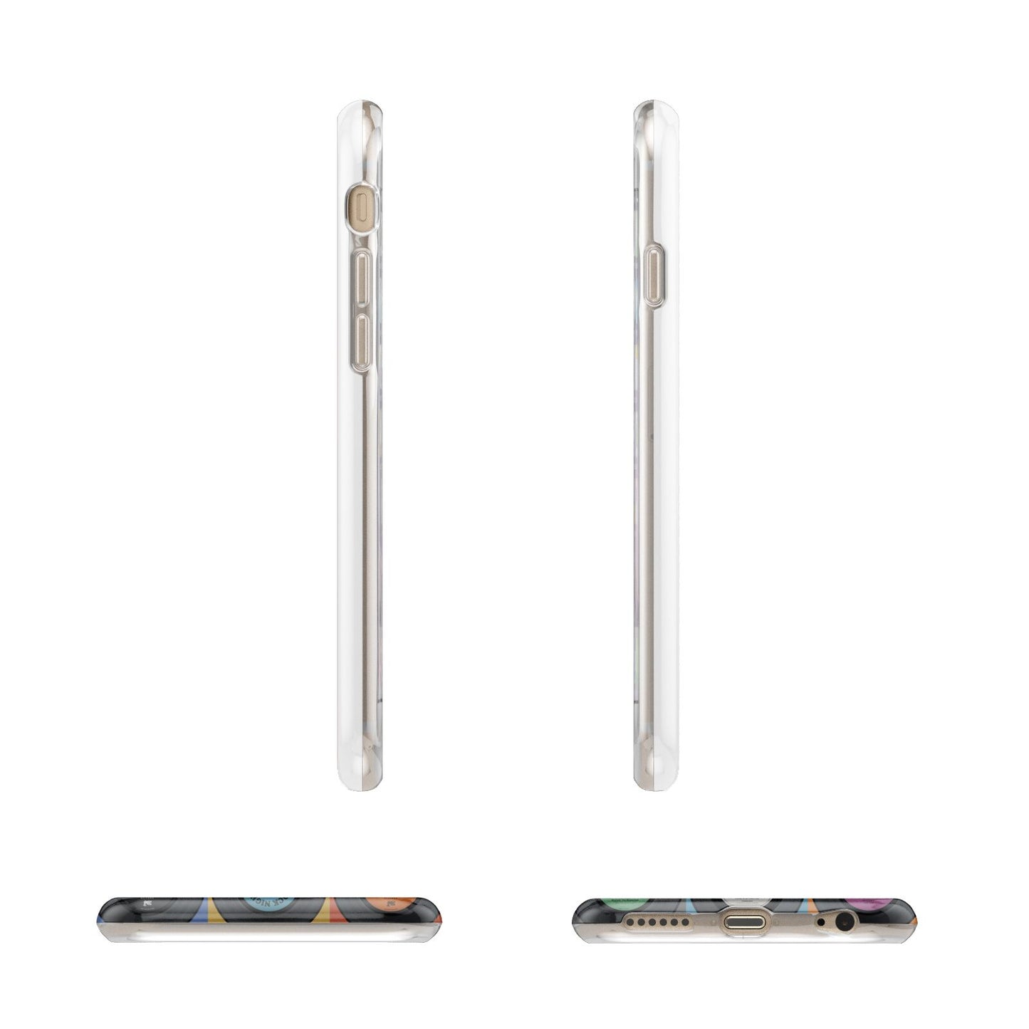 Vinyl Record Apple iPhone 6 3D Wrap Tough Case Alternative Image Angles