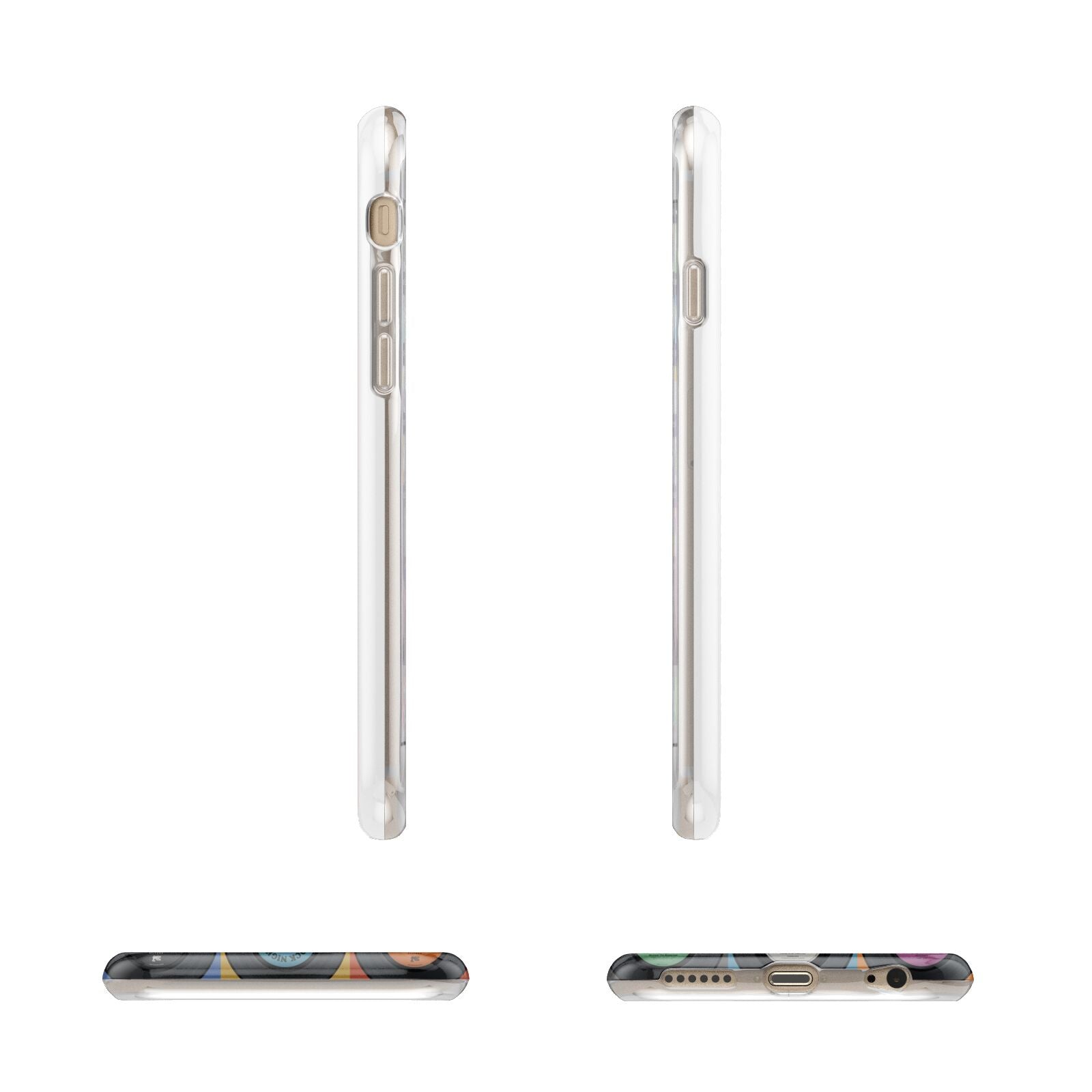 Vinyl Record Apple iPhone 6 3D Wrap Tough Case Alternative Image Angles