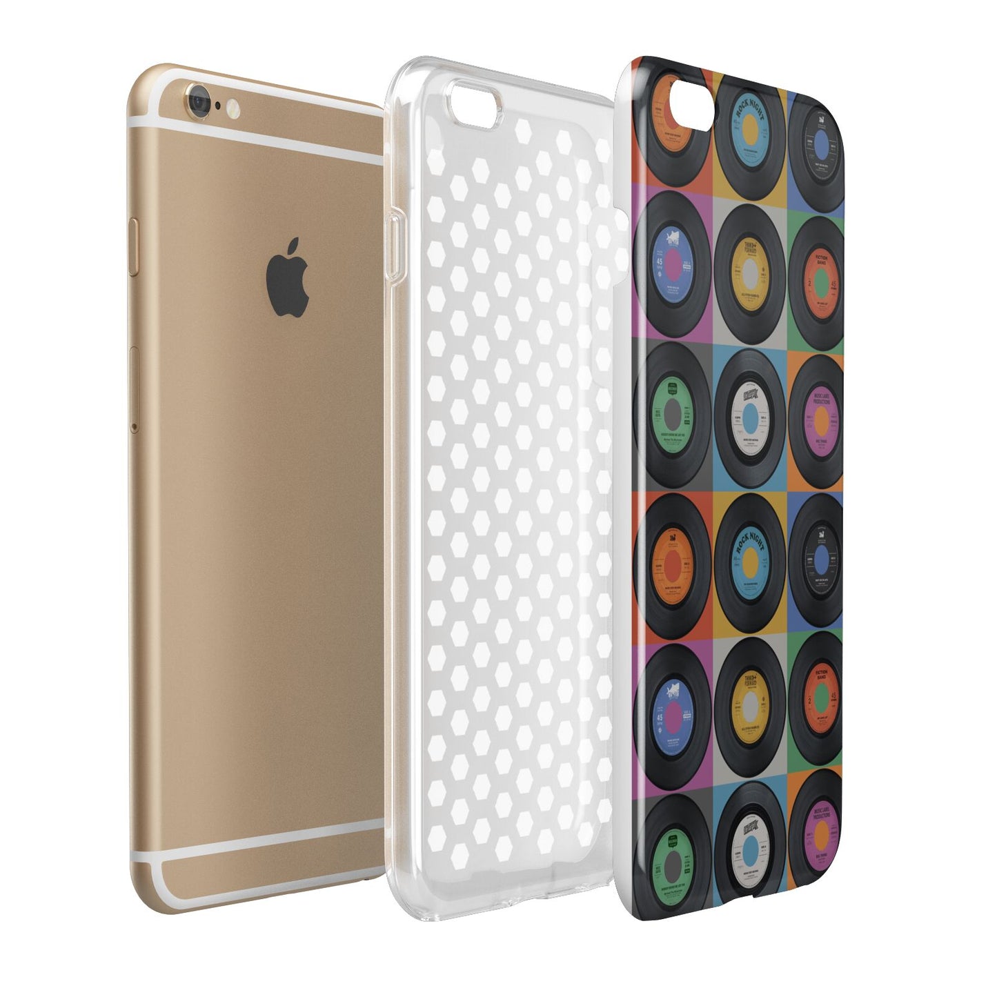 Vinyl Record Apple iPhone 6 Plus 3D Tough Case Expand Detail Image