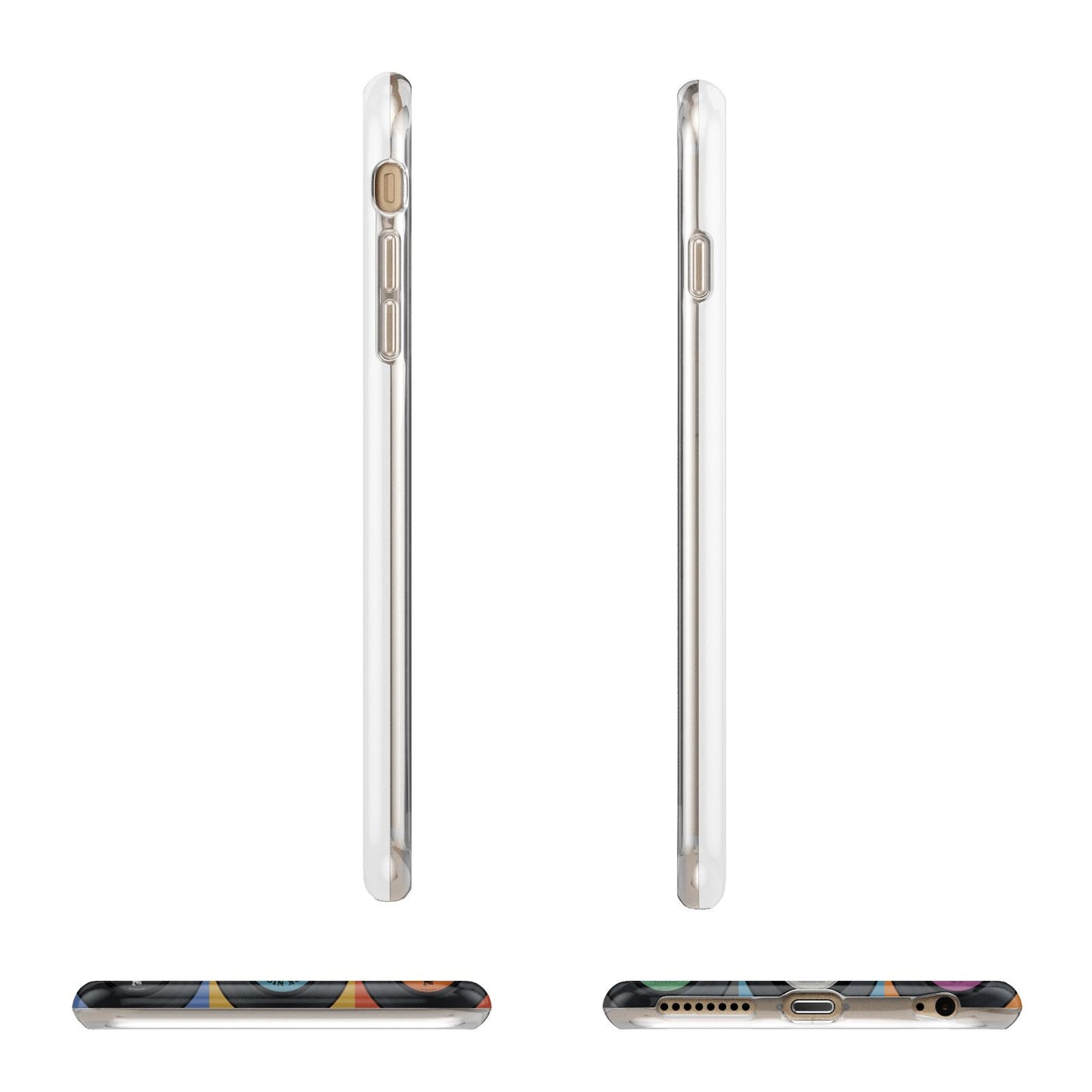 Vinyl Record Apple iPhone 6 Plus 3D Wrap Tough Case Alternative Image Angles