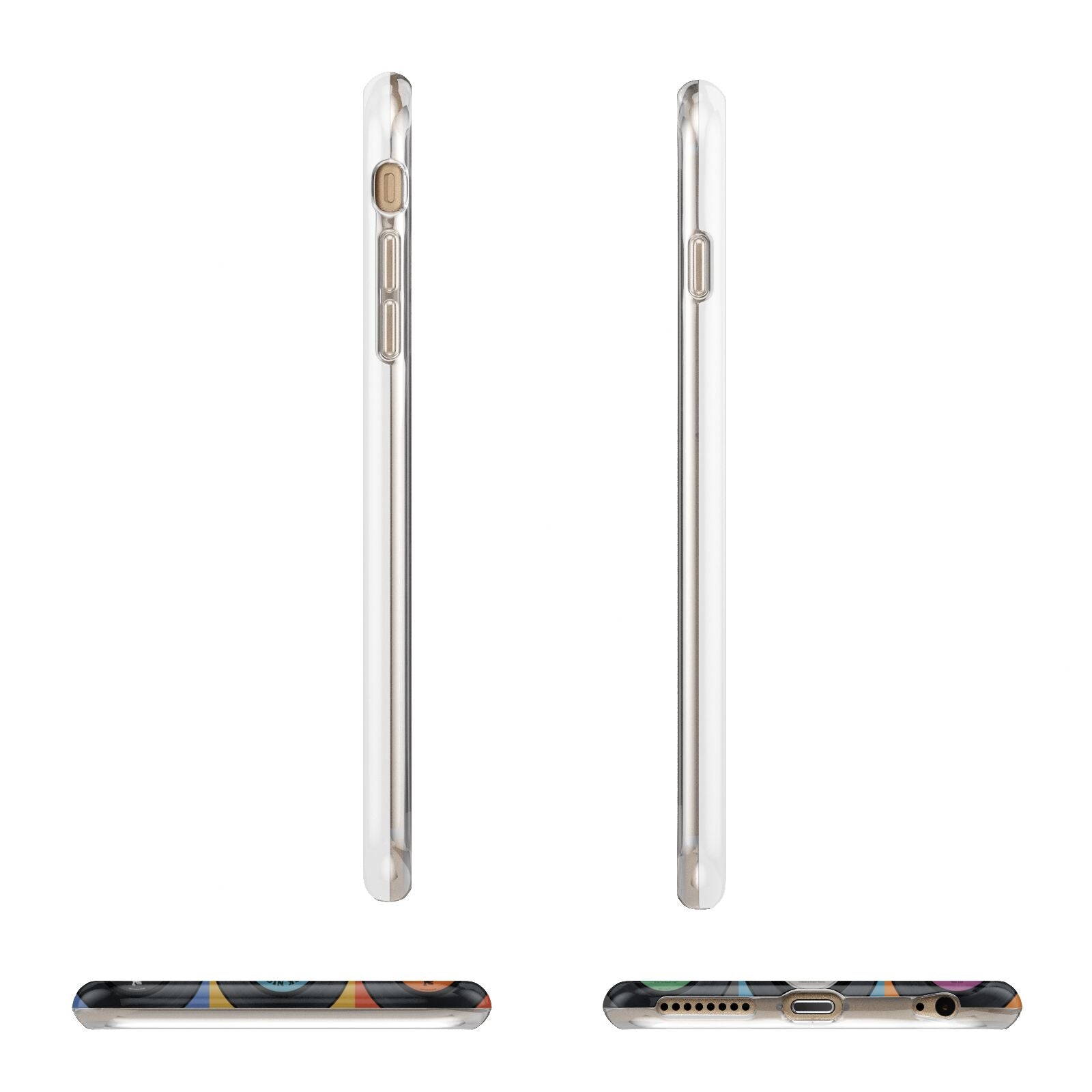 Vinyl Record Apple iPhone 6 Plus 3D Wrap Tough Case Alternative Image Angles