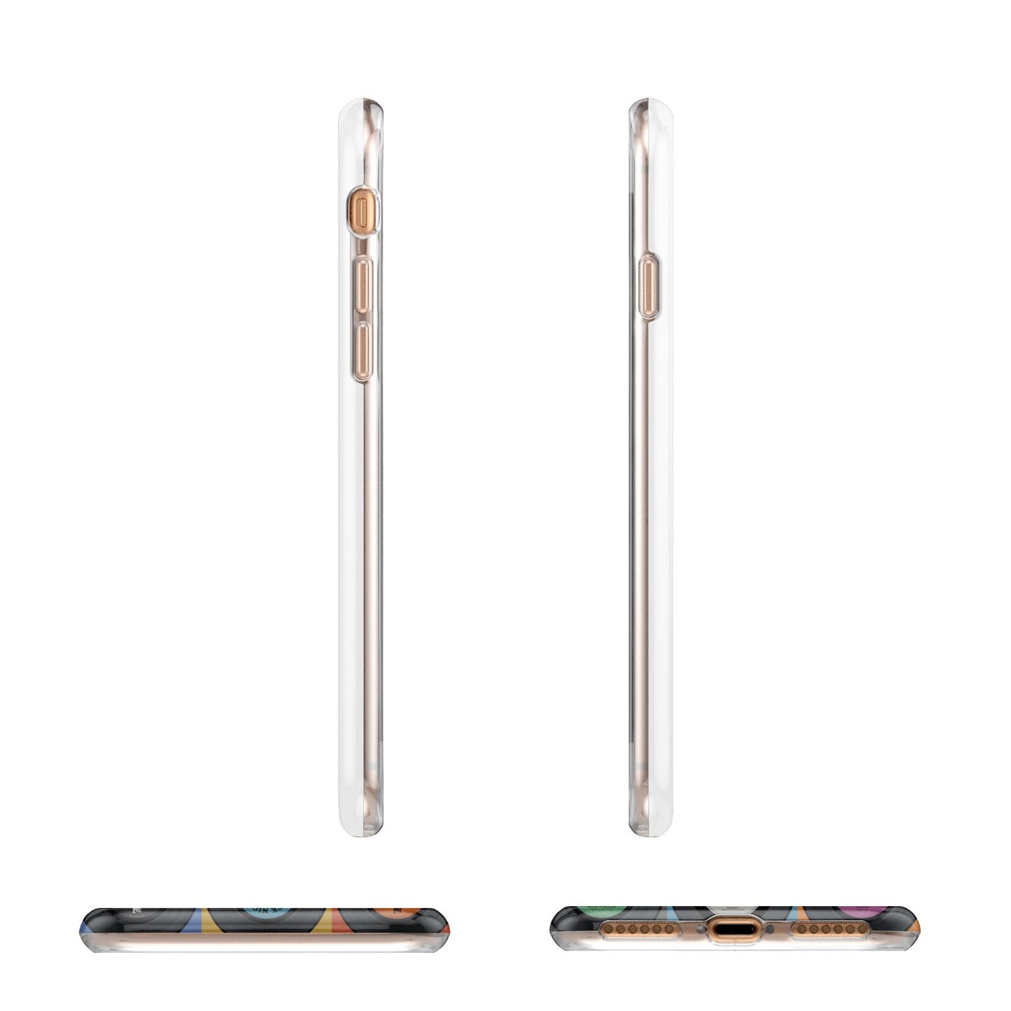 Vinyl Record Apple iPhone 7 8 3D Wrap Tough Case Alternative Image Angles