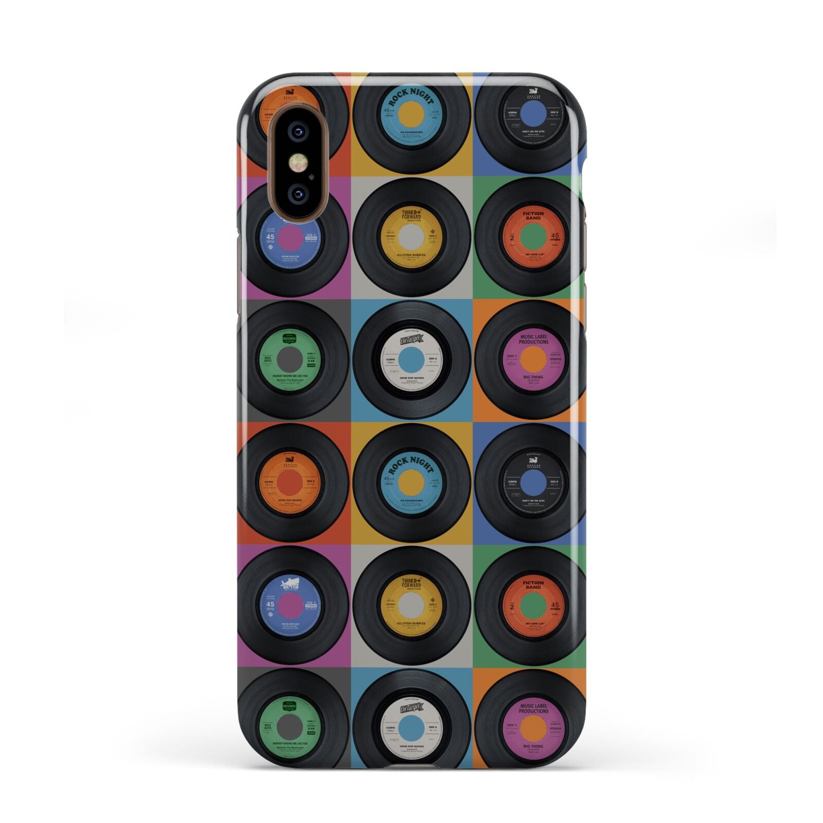 Vinyl Record Apple iPhone XS 3D Tough
