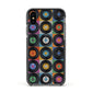 Vinyl Record Apple iPhone Xs Impact Case Black Edge on Black Phone