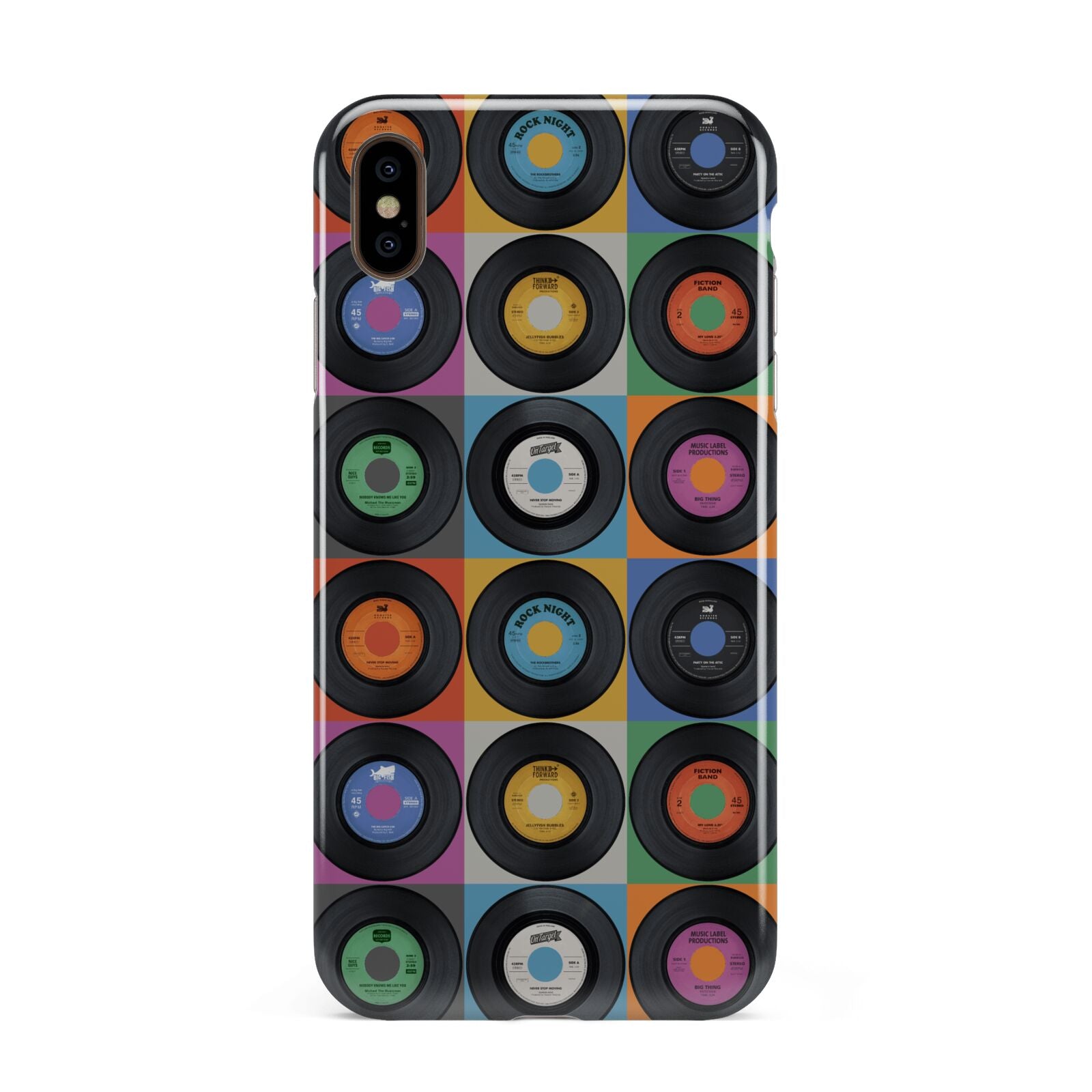 Vinyl Record Apple iPhone Xs Max 3D Tough Case