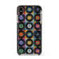 Vinyl Record Apple iPhone Xs Max Impact Case Black Edge on Gold Phone