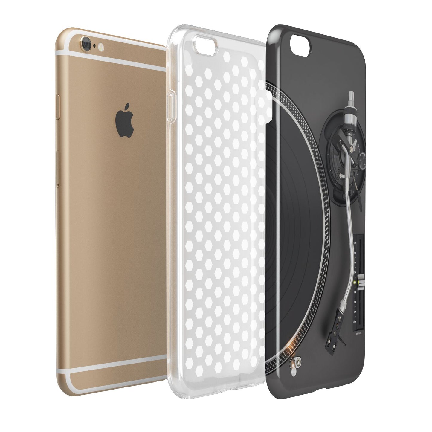 Vinyl Record Player Apple iPhone 6 Plus 3D Tough Case Expand Detail Image