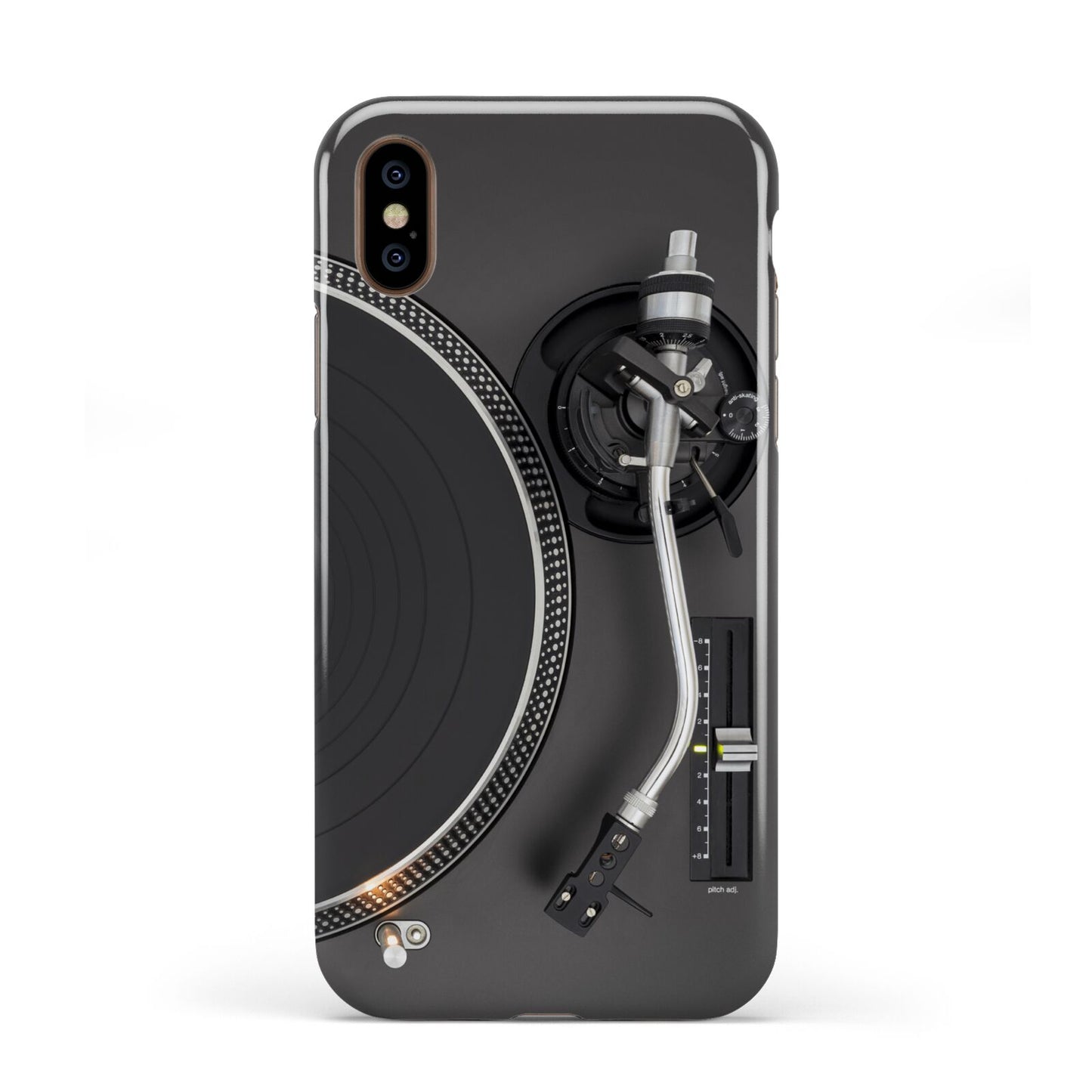 Vinyl Record Player Apple iPhone XS 3D Tough