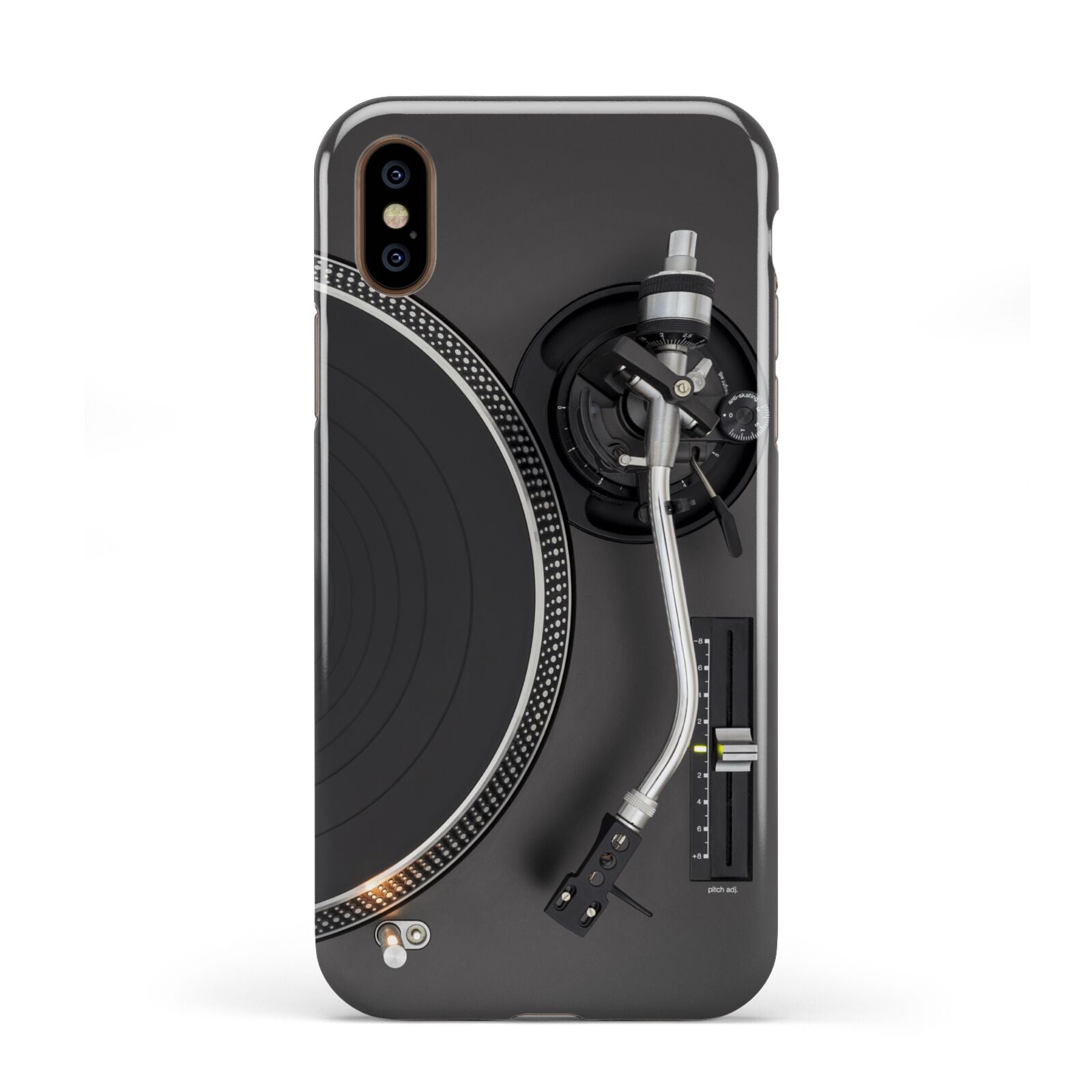 Vinyl Record Player Apple iPhone XS 3D Tough
