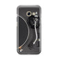 Vinyl Record Player Samsung Galaxy A3 2017 Case on gold phone