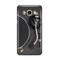 Vinyl Record Player Samsung Galaxy J7 2016 Case on gold phone