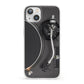 Vinyl Record Player iPhone 13 Clear Bumper Case