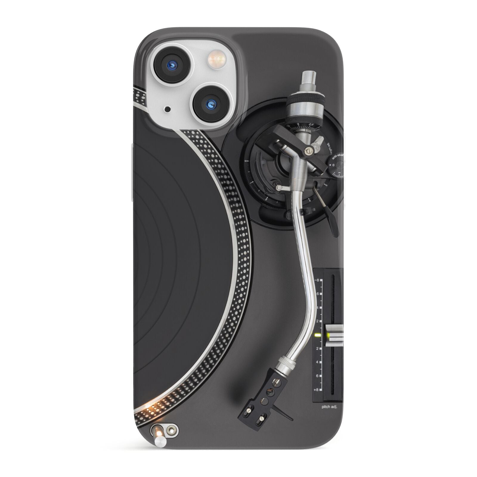 Vinyl Record Player iPhone 13 Mini Full Wrap 3D Snap Case