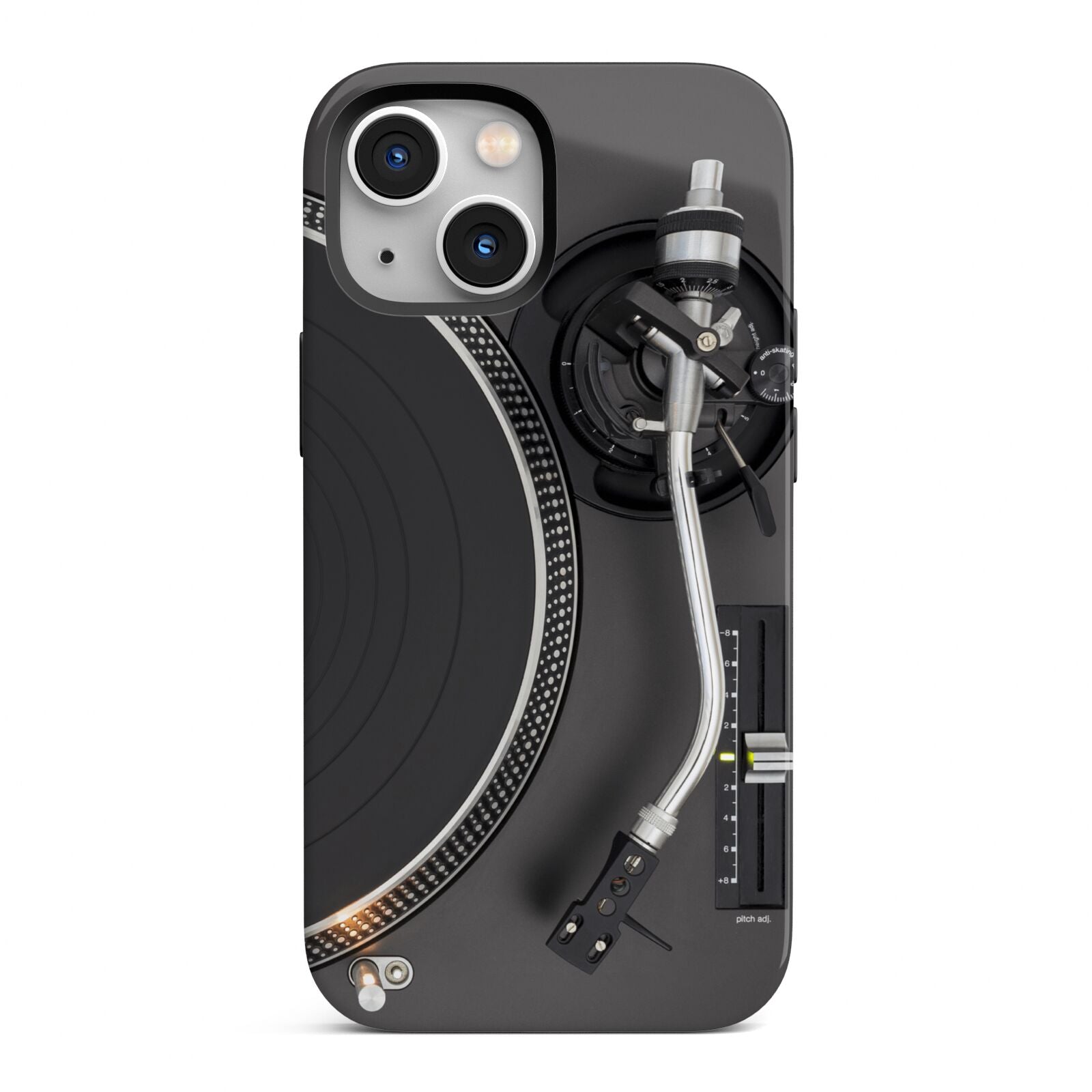 Vinyl Record Player iPhone 13 Mini Full Wrap 3D Tough Case