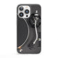 Vinyl Record Player iPhone 13 Pro Clear Bumper Case
