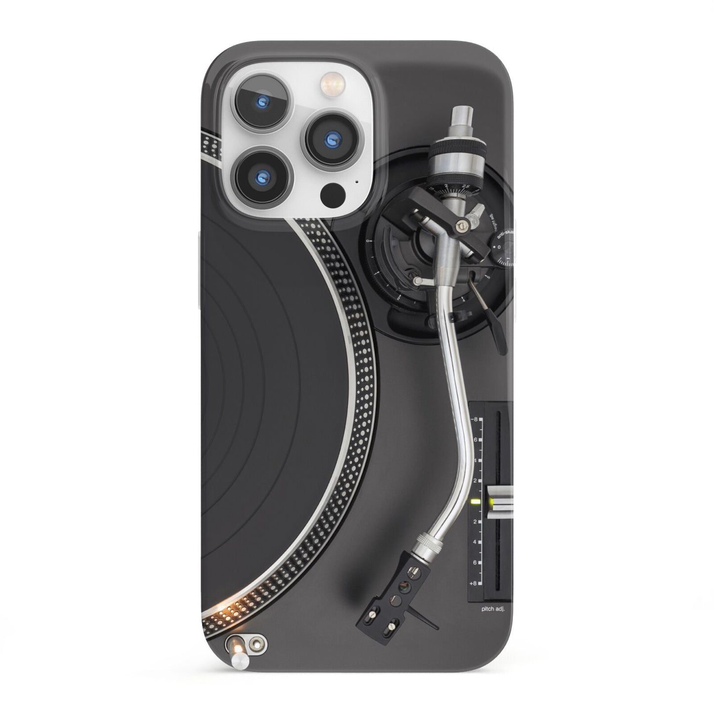 Vinyl Record Player iPhone 13 Pro Full Wrap 3D Snap Case