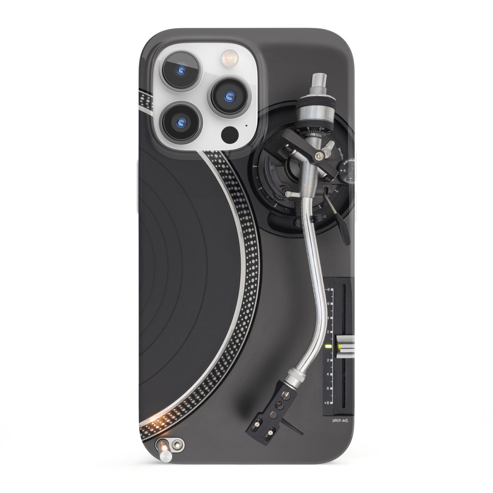 Vinyl Record Player iPhone 13 Pro Full Wrap 3D Snap Case