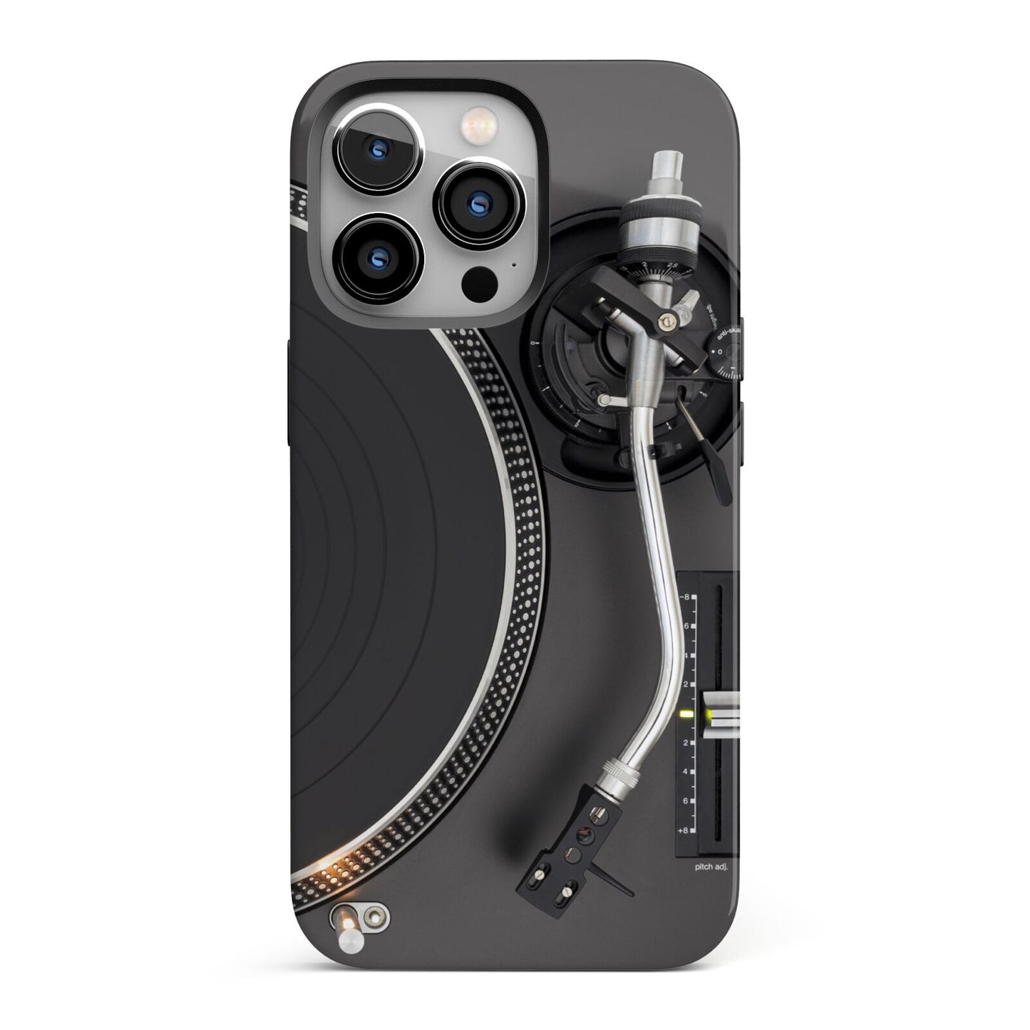 Vinyl Record Player iPhone 13 Pro Full Wrap 3D Tough Case