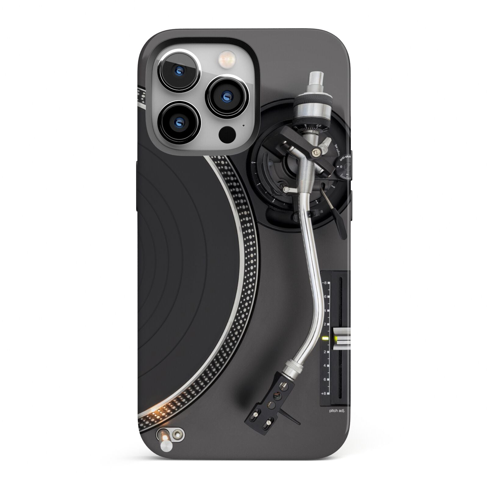 Vinyl Record Player iPhone 13 Pro Full Wrap 3D Tough Case
