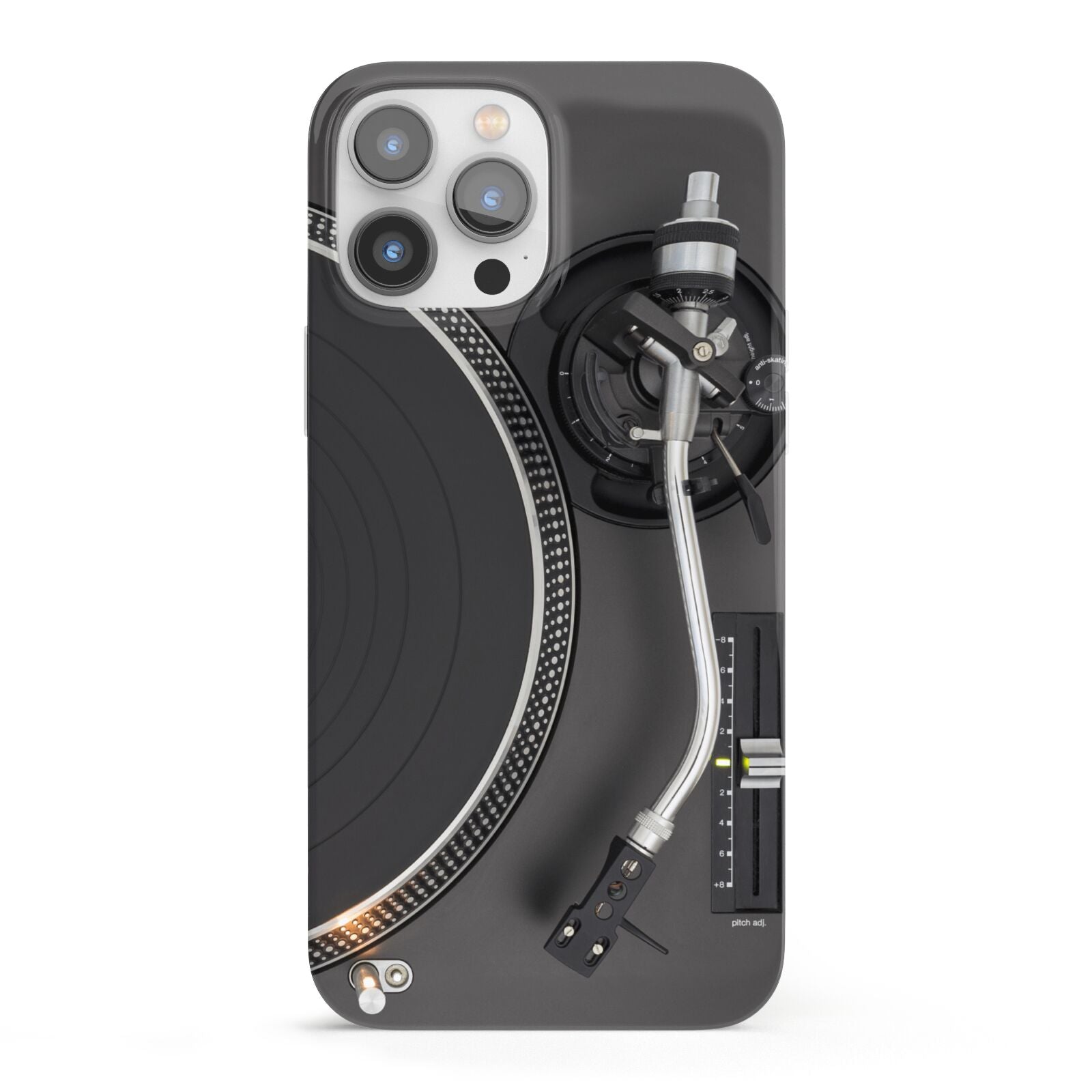 Vinyl Record Player iPhone 13 Pro Max Full Wrap 3D Snap Case