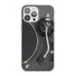 Vinyl Record Player iPhone 13 Pro Max TPU Impact Case with White Edges