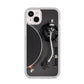 Vinyl Record Player iPhone 14 Plus Glitter Tough Case Starlight