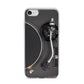 Vinyl Record Player iPhone 7 Bumper Case on Silver iPhone