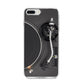 Vinyl Record Player iPhone 8 Plus Bumper Case on Silver iPhone