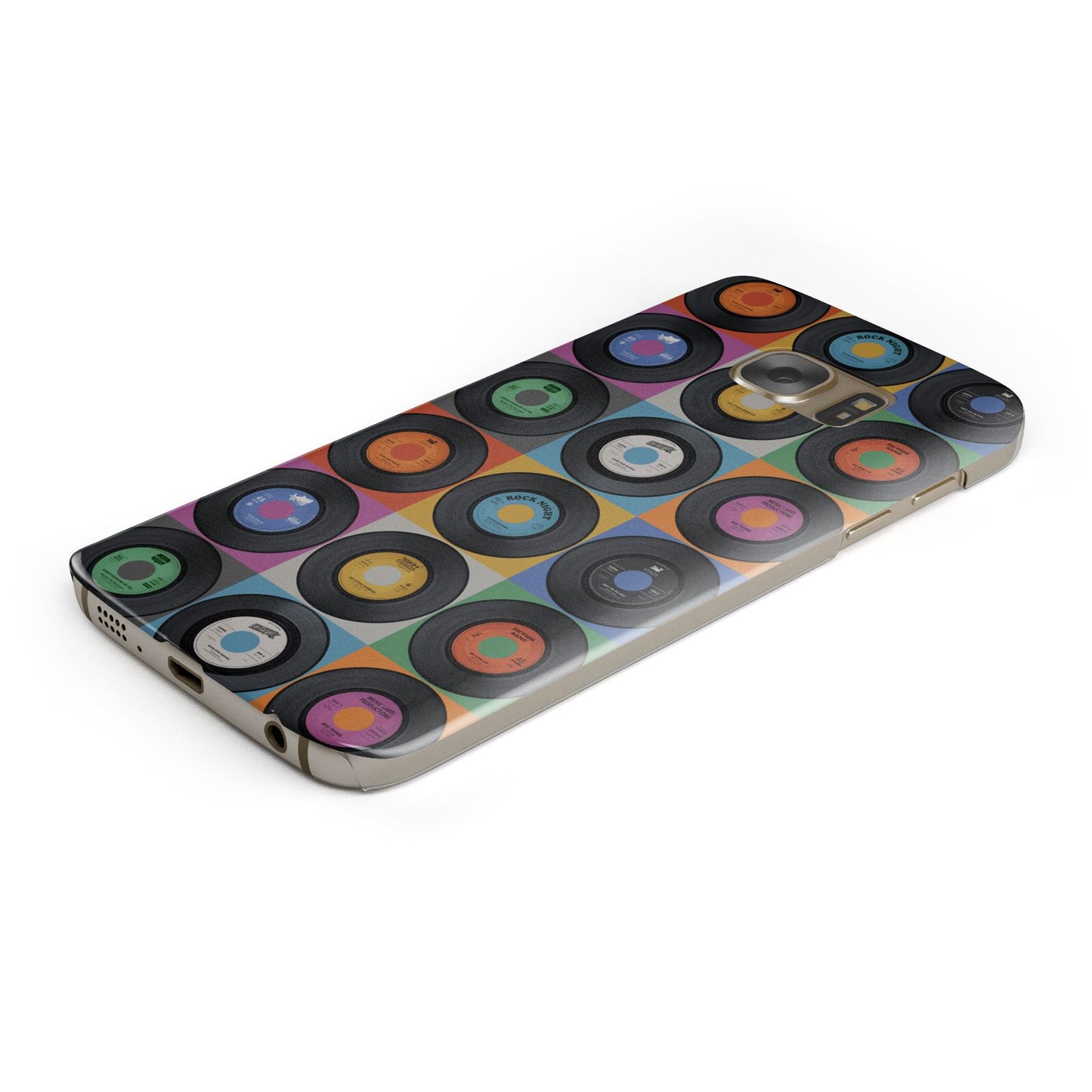 Vinyl Record Samsung Galaxy Case Bottom Cutout
