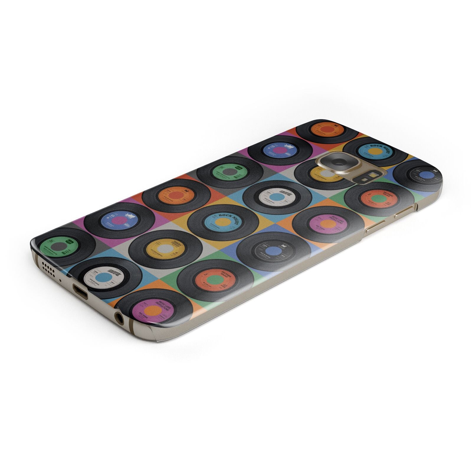 Vinyl Record Samsung Galaxy Case Bottom Cutout
