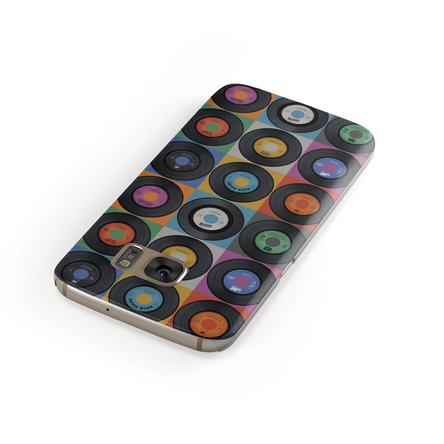Vinyl Record Samsung Galaxy Case Front Close Up
