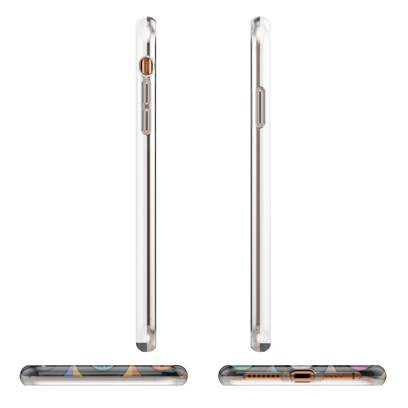 Vinyl Record iPhone 11 Pro Max 3D Tough Case Angle Images