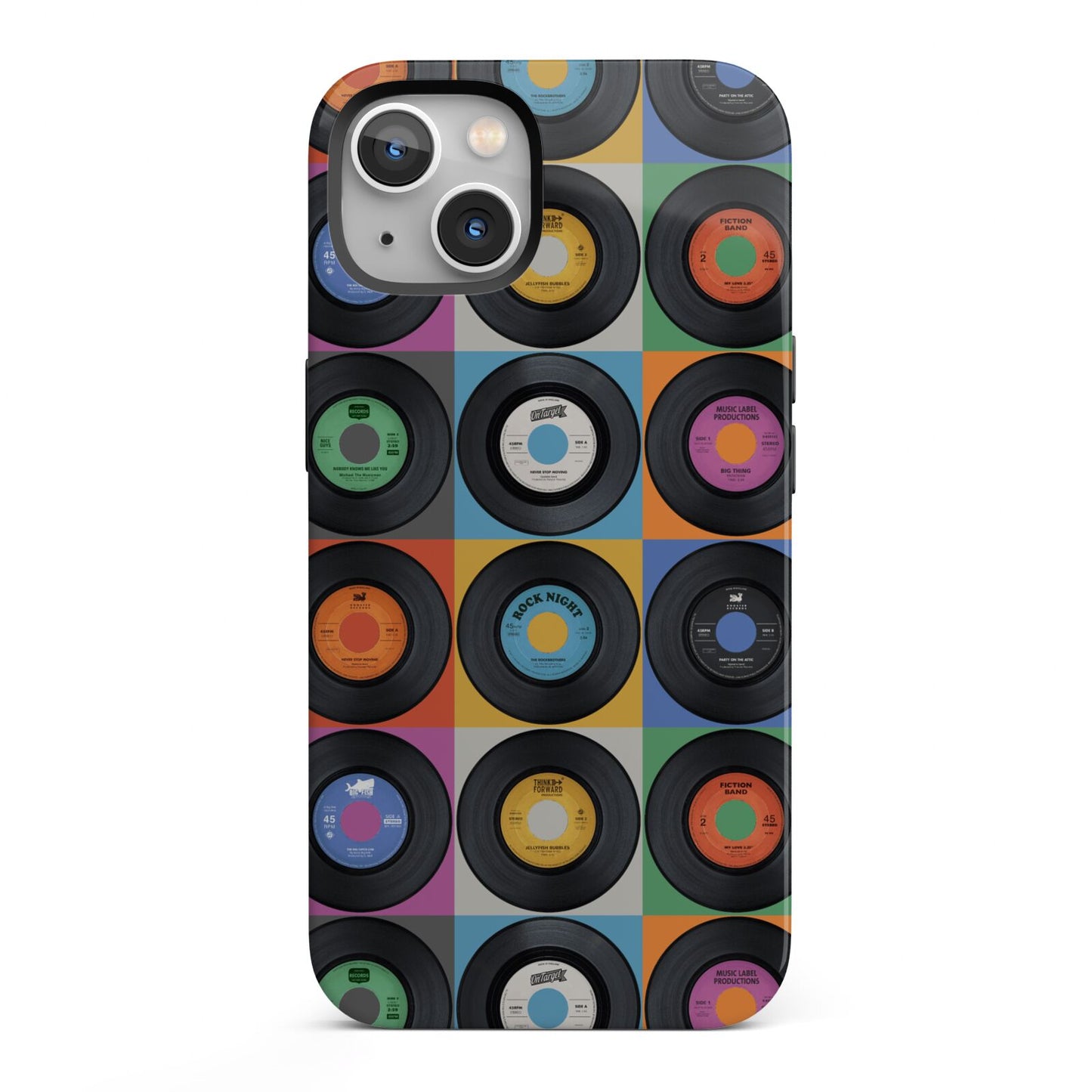 Vinyl Record iPhone 13 Full Wrap 3D Tough Case