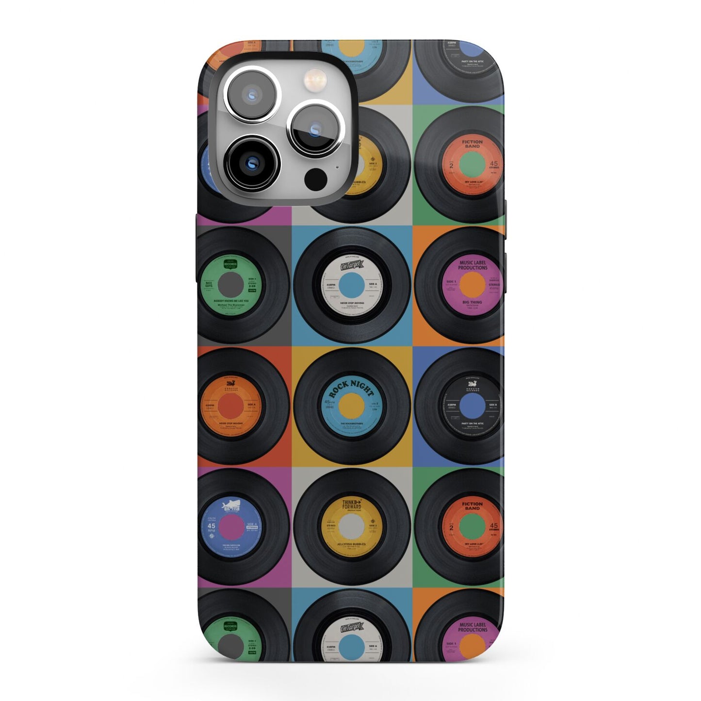 Vinyl Record iPhone 13 Pro Max Full Wrap 3D Tough Case