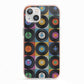 Vinyl Record iPhone 13 TPU Impact Case with Pink Edges
