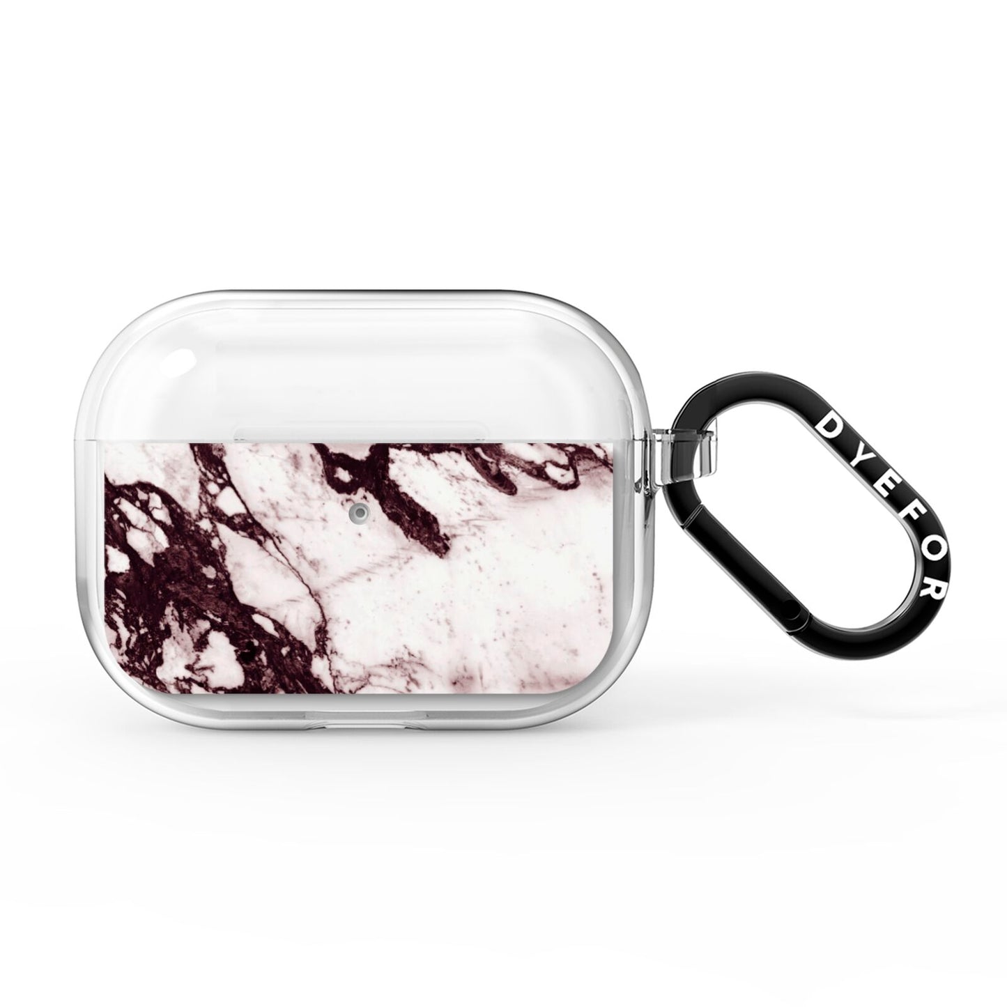 Viola Marble AirPods Pro Clear Case