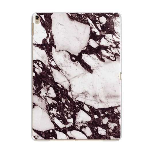 Viola Marble Apple iPad Gold Case