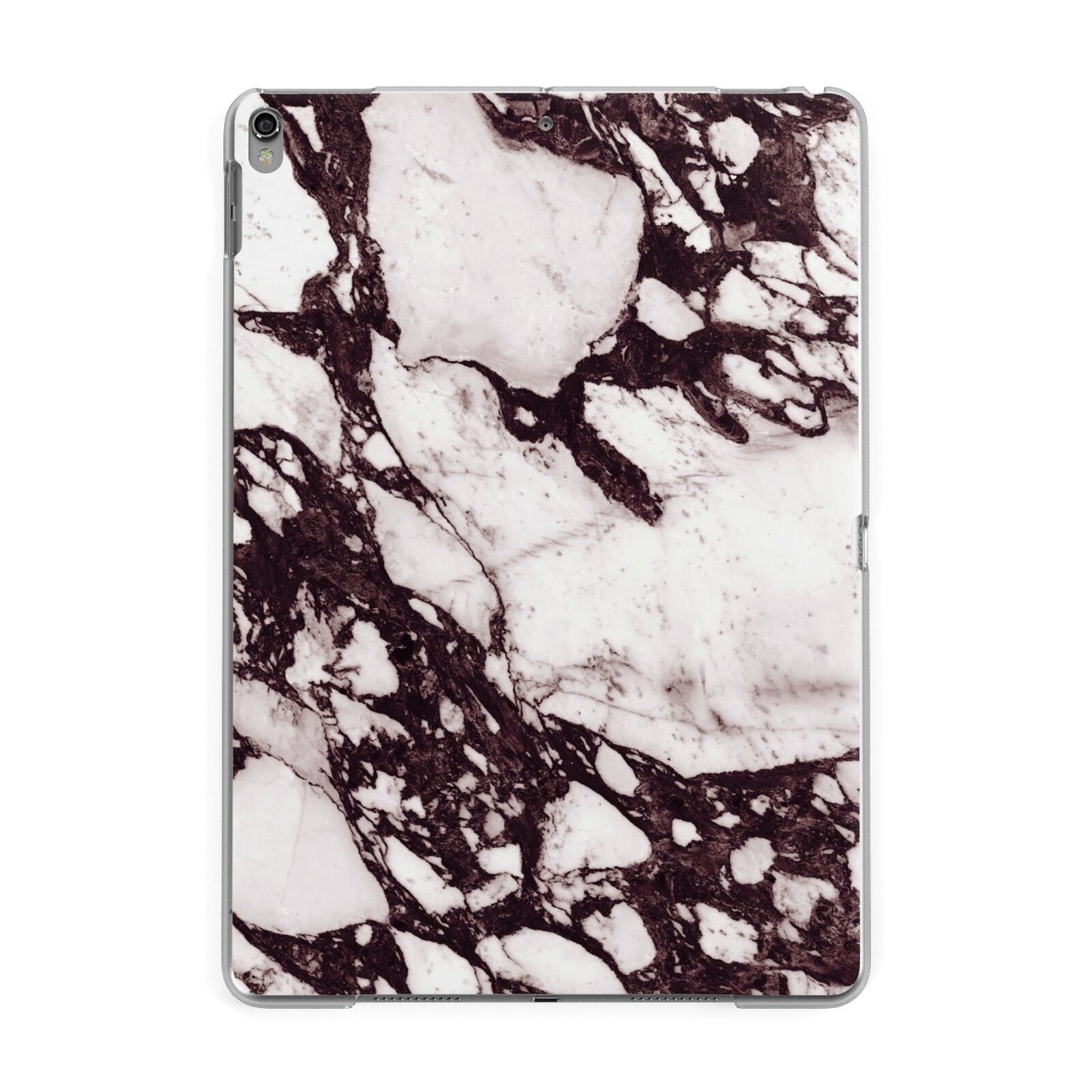 Viola Marble Apple iPad Grey Case